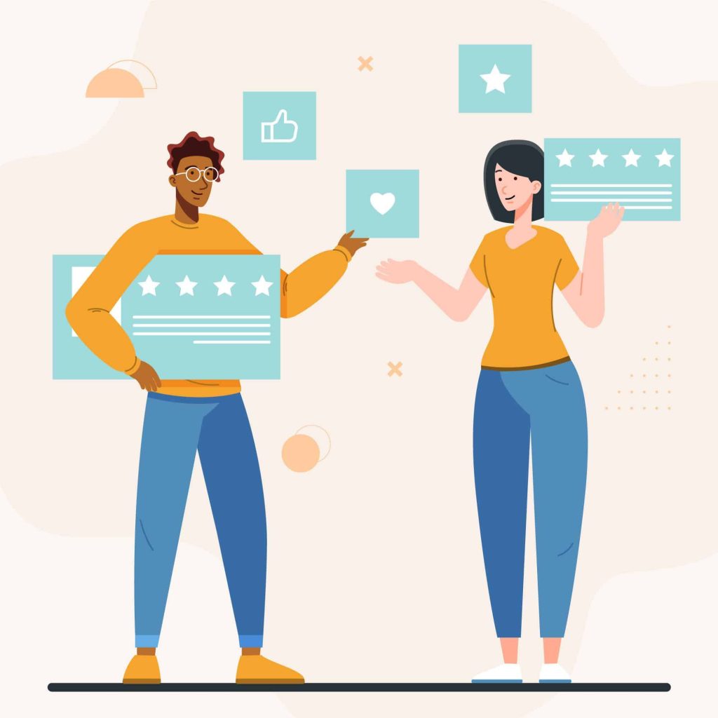 Live blogs for customer feedback
