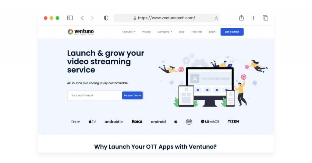 Vimeo vs Ventuno