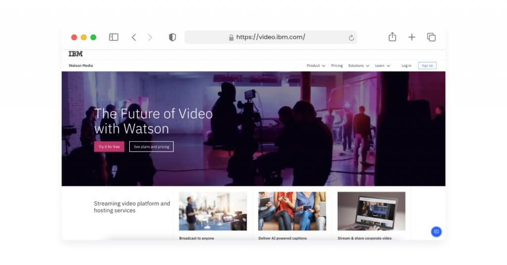 Vimeo vs IBM Video Cloud